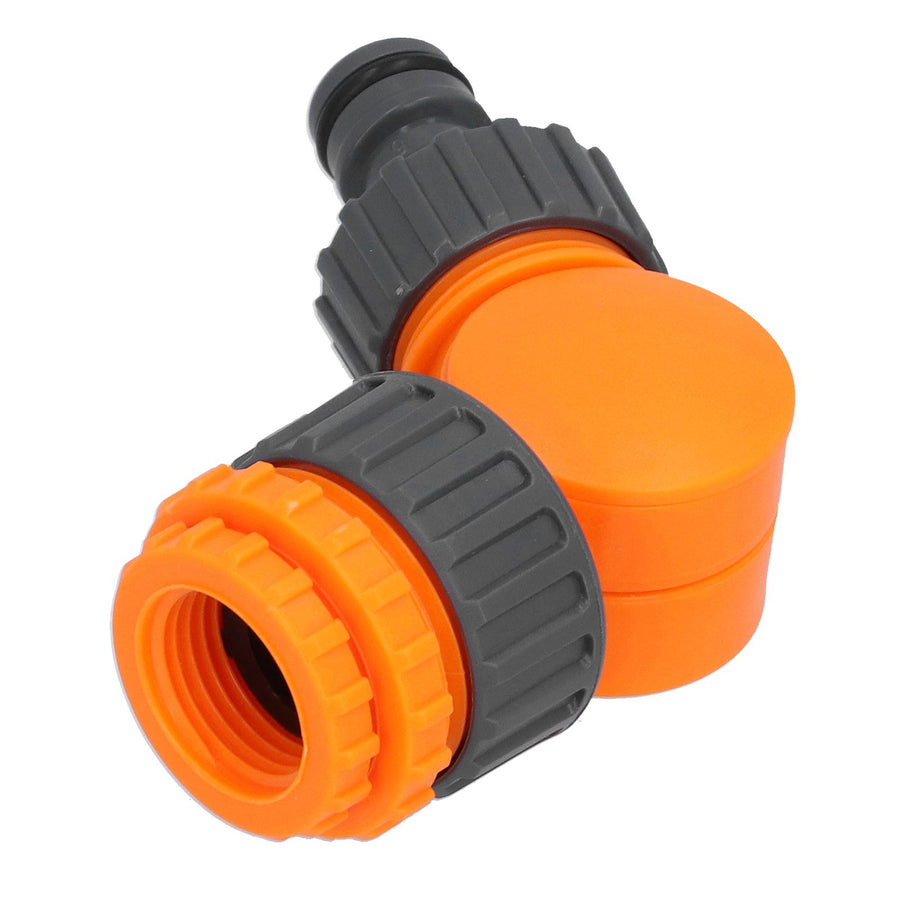 Plastic Faucet Hose Quick Connector 180 Degree Rotating Adapter Coupler for Garden Irrigation