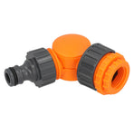 Plastic Faucet Hose Quick Connector 180 Degree Rotating Adapter Coupler for Garden Irrigation