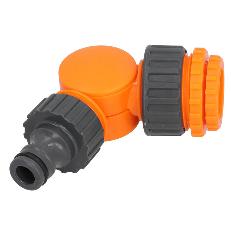Plastic Faucet Hose Quick Connector 180 Degree Rotating Adapter Coupler for Garden Irrigation
