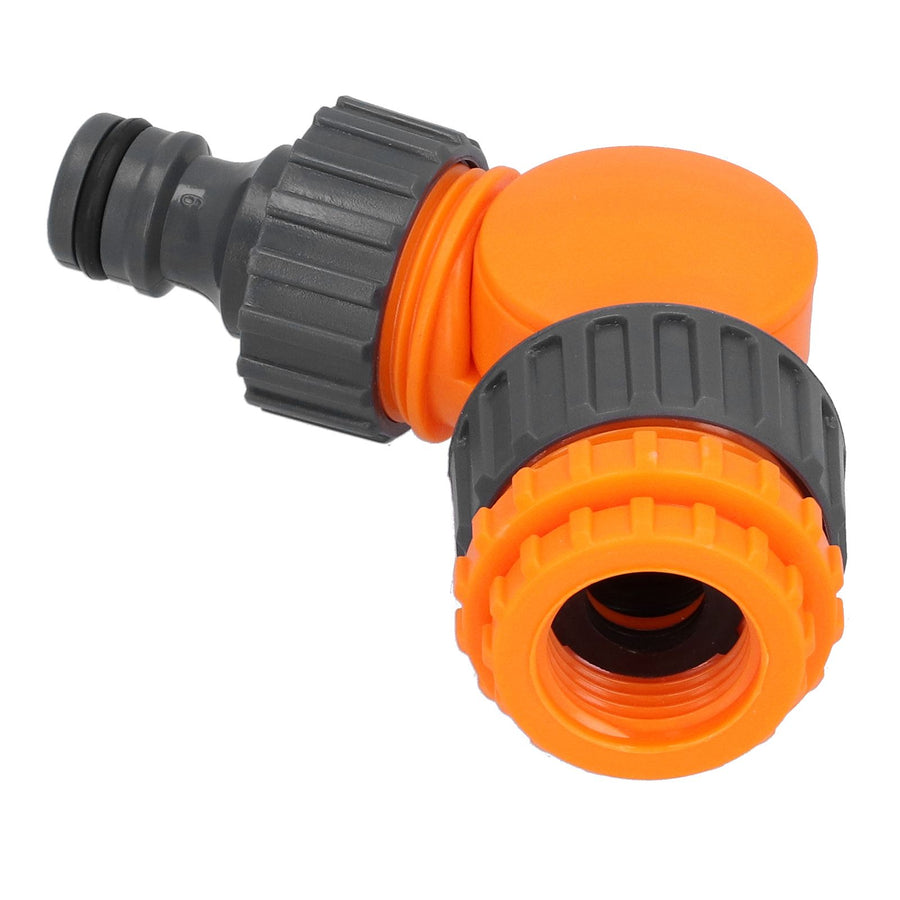 Plastic Faucet Hose Quick Connector 180 Degree Rotating Adapter Coupler for Garden Irrigation