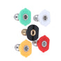 5PCS Stainless Steel High Pressure Washer Spray Nozzle Tips Quick Connector Pressure Washer Accessories