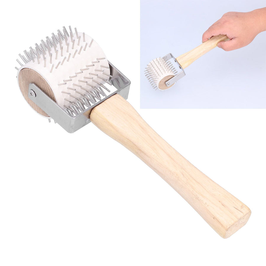 Honey Uncapping Roller Stainless Steel Beekeeping Needle Roller Bee Extracting Tool