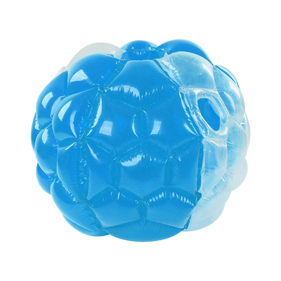 Inflatable Bumping Ball Foldable Portable Body Bubble Ball 90x75cm for Party Games Blue