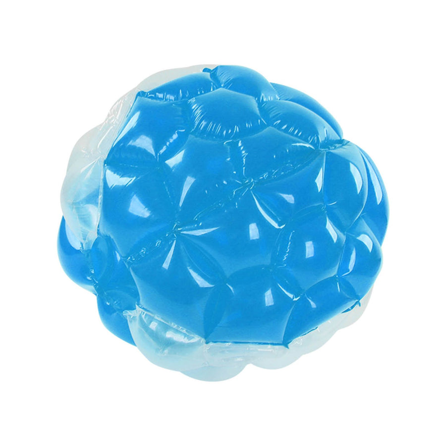 Inflatable Bumping Ball Foldable Portable Body Bubble Ball 90x75cm for Party Games Blue