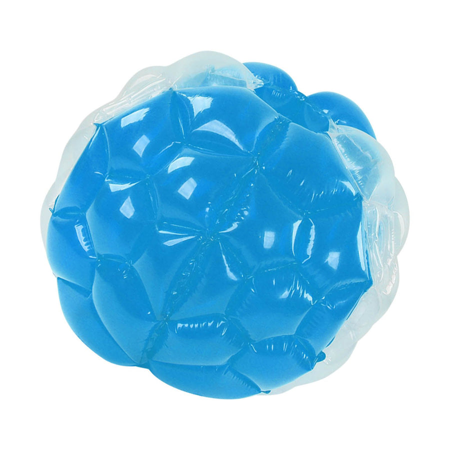 Inflatable Bumping Ball Foldable Portable Body Bubble Ball 90x75cm for Party Games Blue