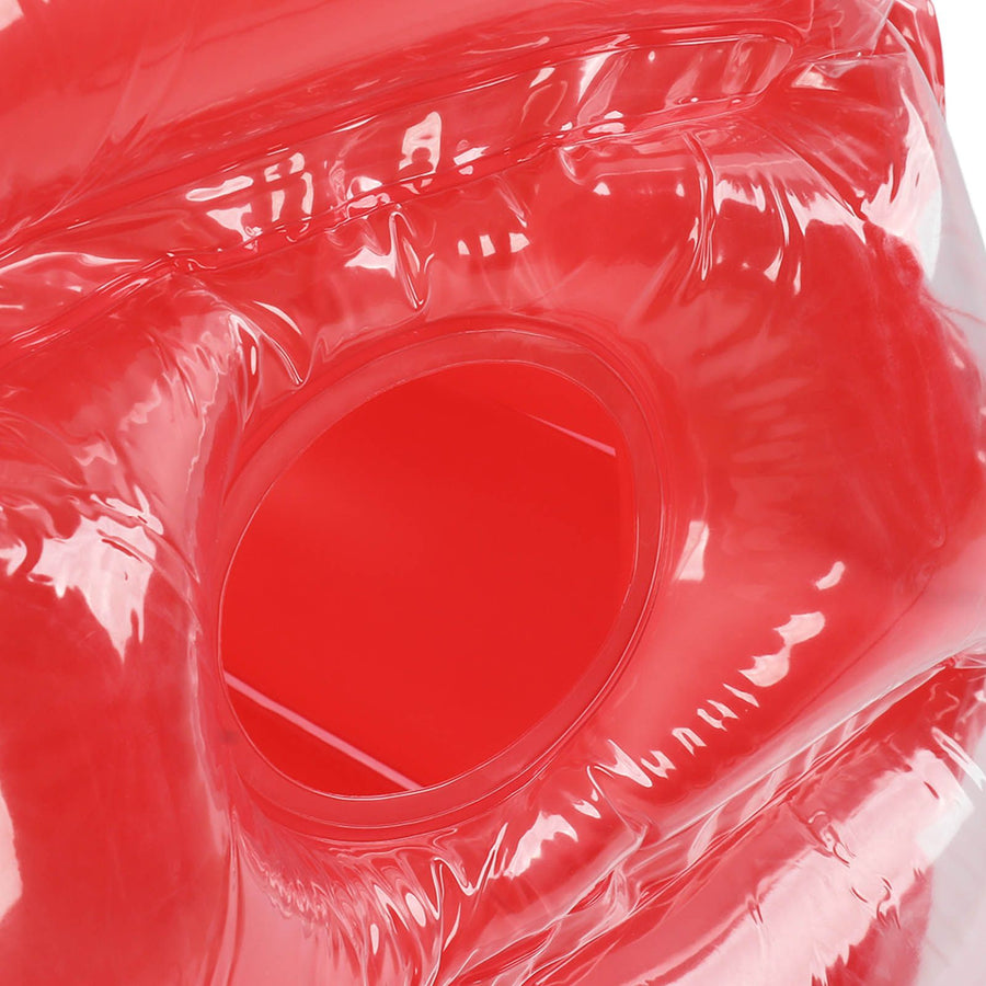 Inflatable Bubble Ball Safe PVC Body Bumper Bubble Bounce Ball for Family Gathering Picnic Camping Red