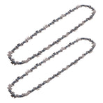 2Pcs 10 Inch Electric Chainsaw Chain Manganese Steel Mini Electric Chainsaw Chain
