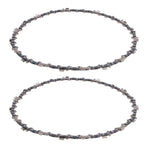 2Pcs 10 Inch Electric Chainsaw Chain Manganese Steel Mini Electric Chainsaw Chain