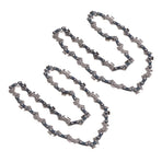 2Pcs 10 Inch Electric Chainsaw Chain Manganese Steel Mini Electric Chainsaw Chain