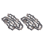 2Pcs 10 Inch Electric Chainsaw Chain Manganese Steel Mini Electric Chainsaw Chain