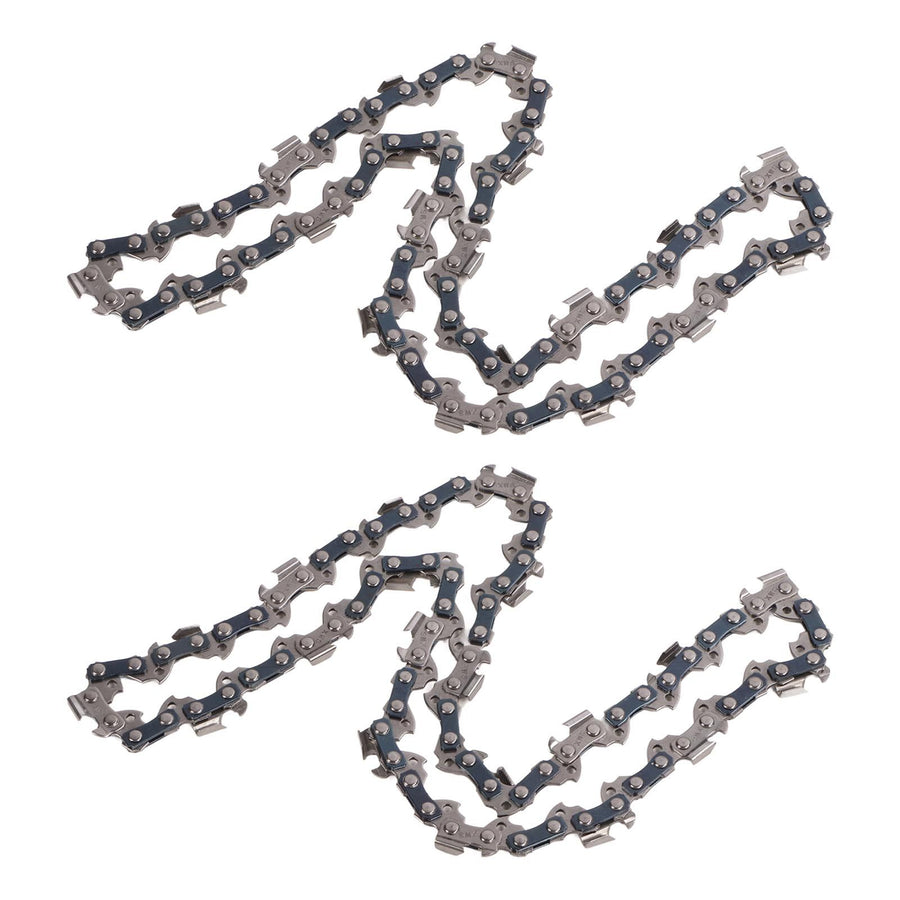 2Pcs 10 Inch Electric Chainsaw Chain Manganese Steel Mini Electric Chainsaw Chain