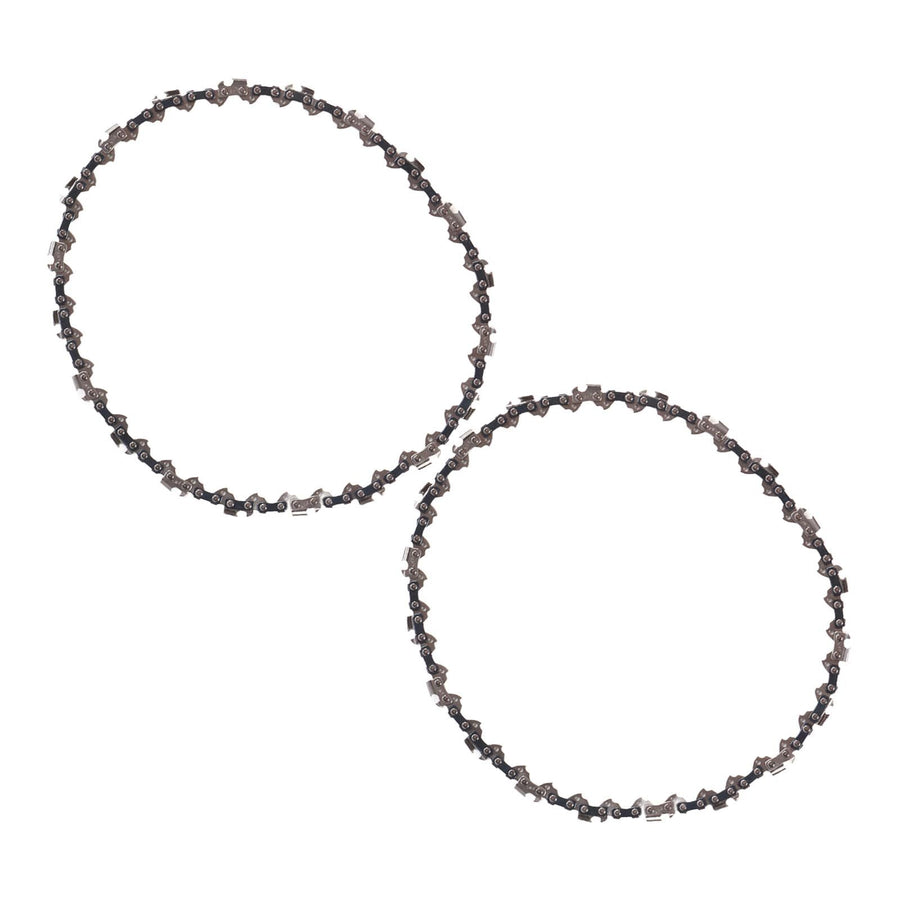 2Pcs 10 Inch Electric Chainsaw Chain Manganese Steel Mini Electric Chainsaw Chain