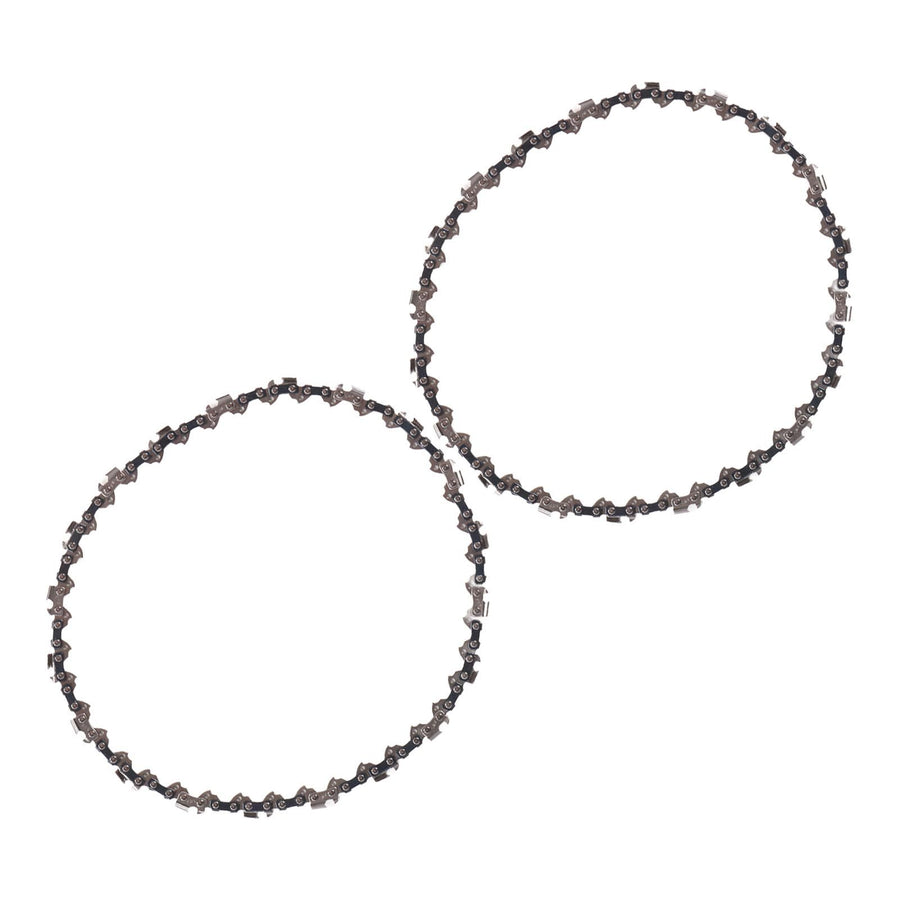 2Pcs 10 Inch Electric Chainsaw Chain Manganese Steel Mini Electric Chainsaw Chain