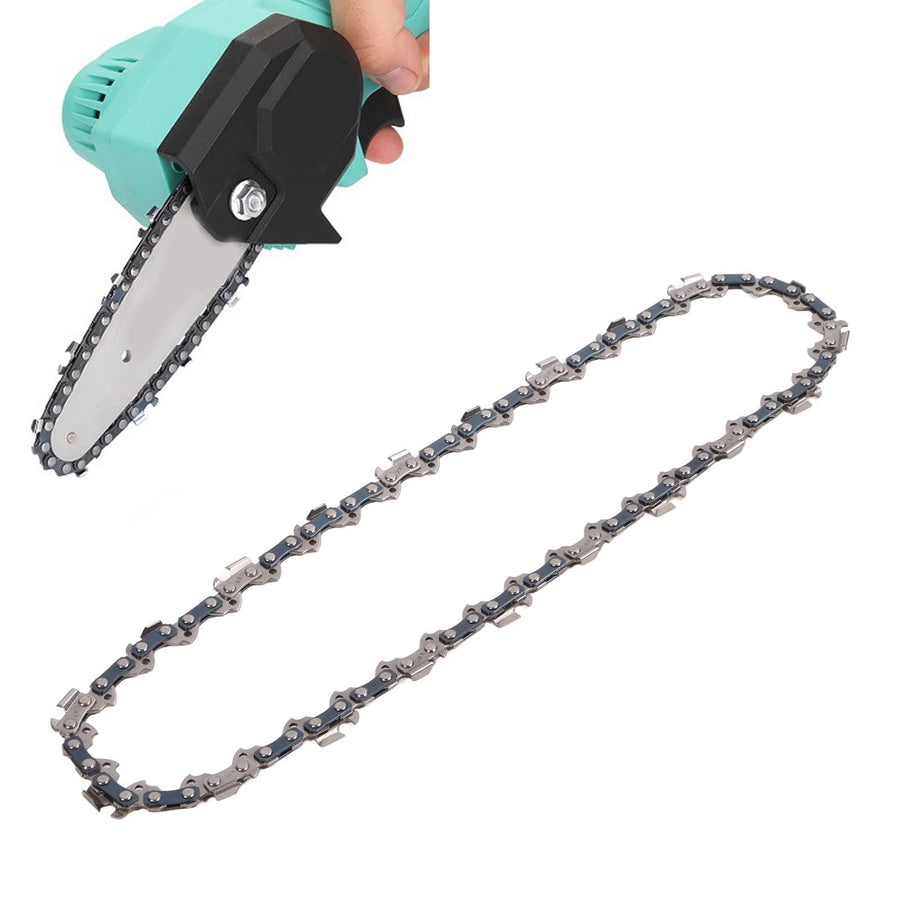 2Pcs 10 Inch Electric Chainsaw Chain Manganese Steel Mini Electric Chainsaw Chain