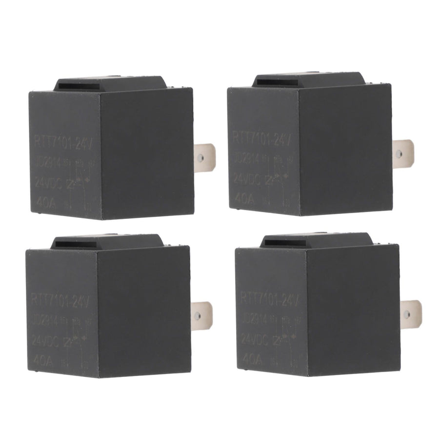 4Pcs 5 Pin 24V 24 Volt Relay JD2914 457 for Cars Trucks Vans Motorcycles Speedboats