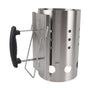 Chimney Starter Stainless Steel Portable Efficient Charcoal Starter Barrel for Barbecue Camping Picnic