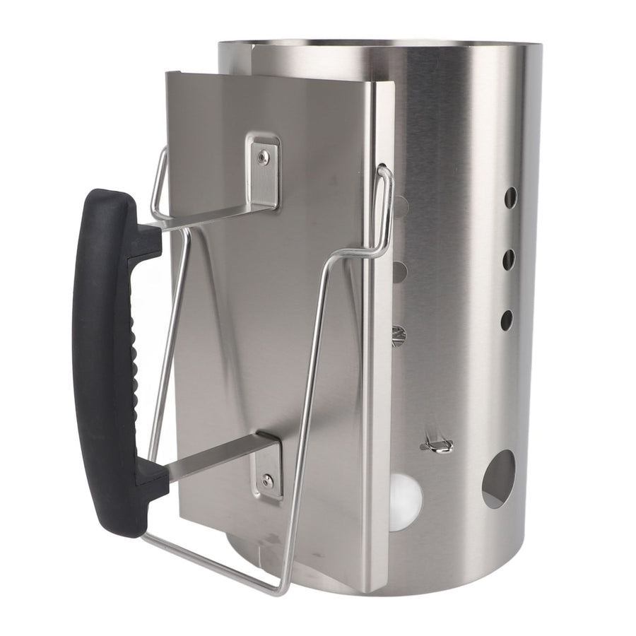 Chimney Starter Stainless Steel Portable Efficient Charcoal Starter Barrel for Barbecue Camping Picnic