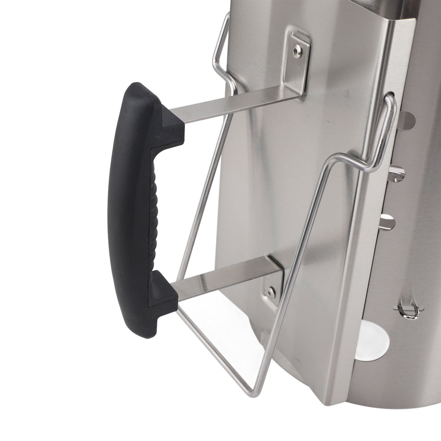 Chimney Starter Stainless Steel Portable Efficient Charcoal Starter Barrel for Barbecue Camping Picnic