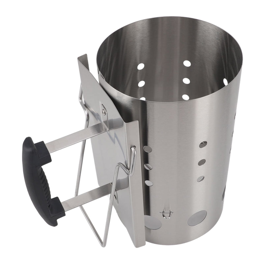 Chimney Starter Stainless Steel Portable Efficient Charcoal Starter Barrel for Barbecue Camping Picnic