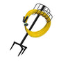 Garden Hose Holder Detachable Metal Pipe Bracket Vertical Garden Hose Storage Rack