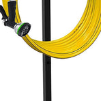 Garden Hose Holder Detachable Metal Pipe Bracket Vertical Garden Hose Storage Rack