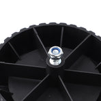 Grass Trimmer Wheels Detachable Plastic Labor Saving Hand Push Mower Wheels for Auxiliary Tool S 29.5cm