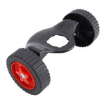 Grass Trimmer Wheels Detachable Plastic Labor Saving Hand Push Mower Wheels for Auxiliary Tool S 29.5cm