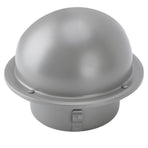 Stainless Steel Air Vent Versatile Weatherproof Round Louvered Exhaust Vent Grill Hood Ventilation Cover for Home Bathroom