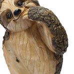 Sloth Statue Sloth Hanging Outdoor Tree Decoration Meticulous Handmade Sloth Animal Sculpture Garden Ornament