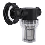 IBC Tank Filter Ton Barrel Filter Connector Large Flow Sealed IBC Tank Hose Adapter Ton Barrel Connector with Filter S60x6 to G3/4 Female