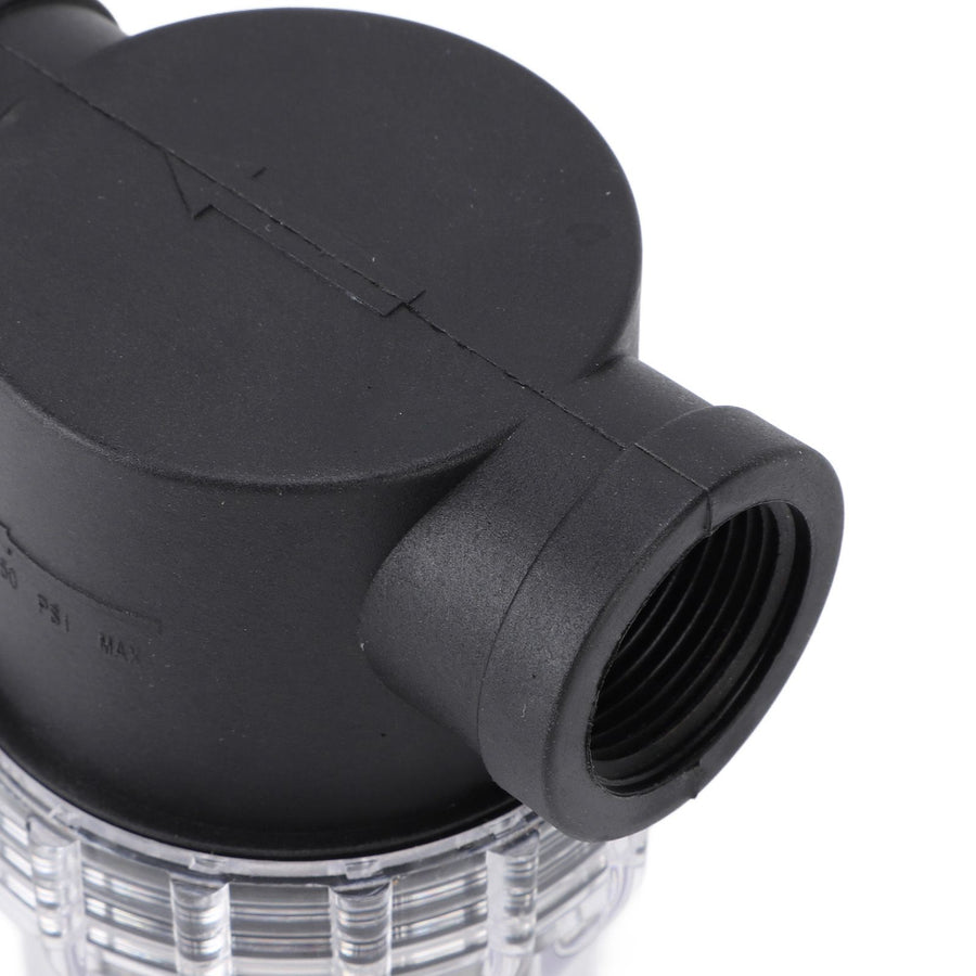 IBC Tank Filter Ton Barrel Filter Connector Large Flow Sealed IBC Tank Hose Adapter Ton Barrel Connector with Filter S60x6 to G3/4 Female