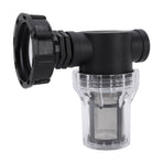 IBC Tank Filter Ton Barrel Filter Connector Large Flow Sealed IBC Tank Hose Adapter Ton Barrel Connector with Filter S60x6 to G3/4 Female
