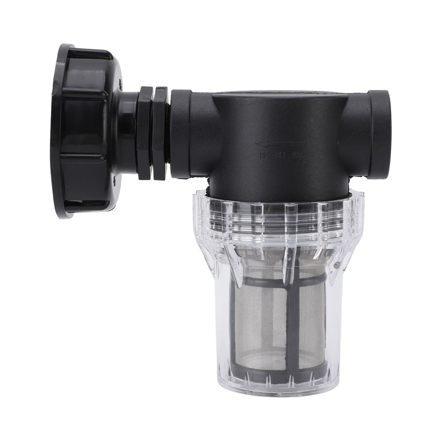 IBC Tank Filter Ton Barrel Filter Connector Large Flow Sealed IBC Tank Hose Adapter Ton Barrel Connector with Filter S60x6 to G3/4 Female
