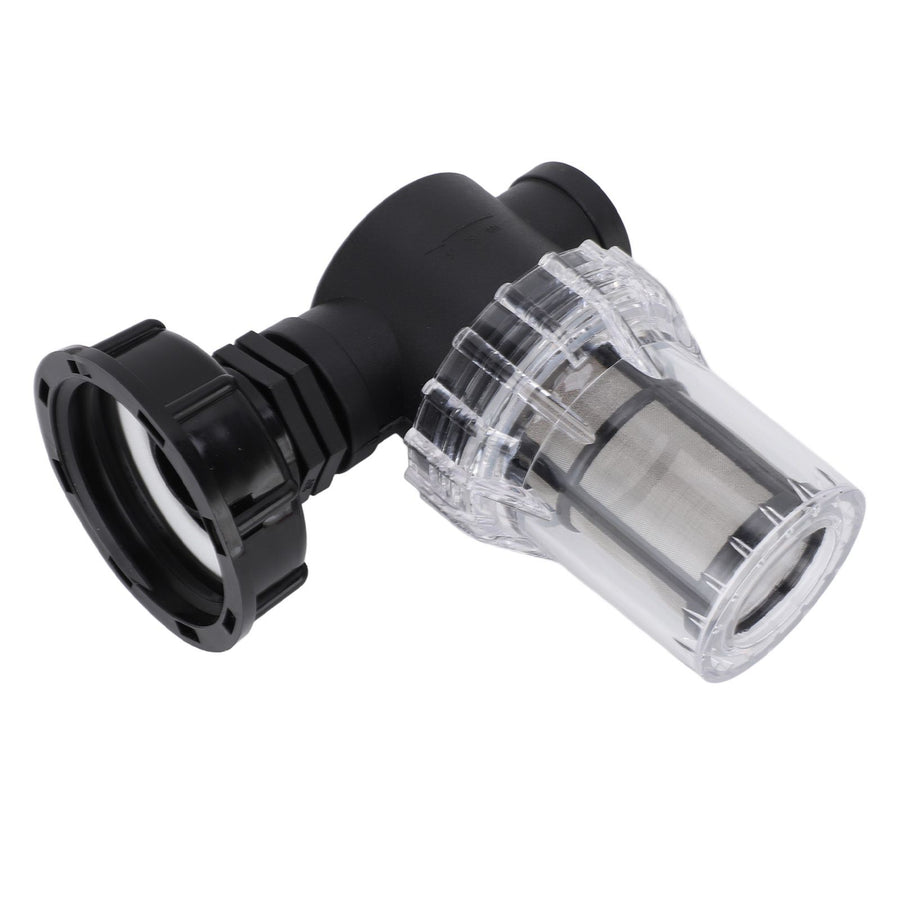 IBC Tank Filter Ton Barrel Filter Connector Large Flow Sealed IBC Tank Hose Adapter Ton Barrel Connector with Filter S60x6 to G3/4 Female