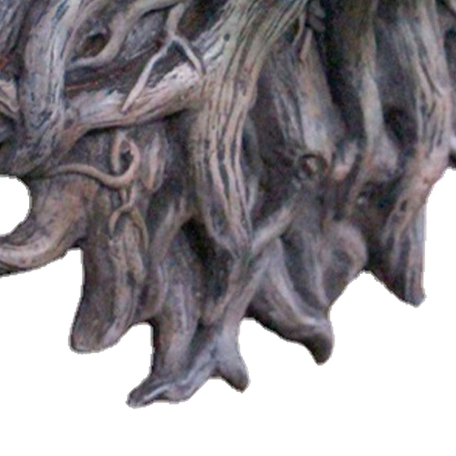 Eagle Head Tree Decor Lifelike Resin Tree Root Eagle Head Pendant Hanging Decoration for Garden