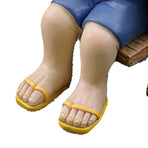 Funny Gnome Statues Resin Drinking Beer Gnomes Decorations for Indoor Lawn Yard Patio