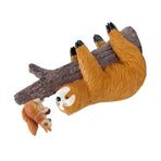Sloth and Squirrel Tree Hugger Funny Cute Resin Sloth Napping Hanging Decoration for Tree Garden Outdoor