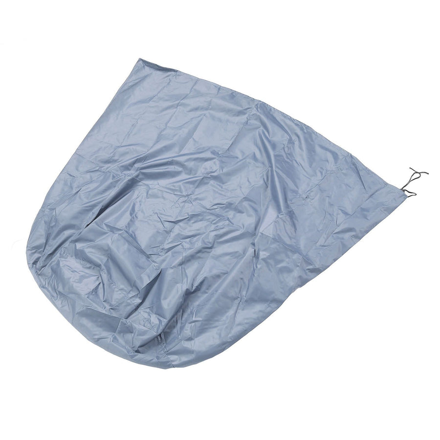 Fountain Cover 420D Oxford Cloth Water Resistant Dust Resistant Sun Proof with Drawstring Garden Fountain Protector for Winter Grey
