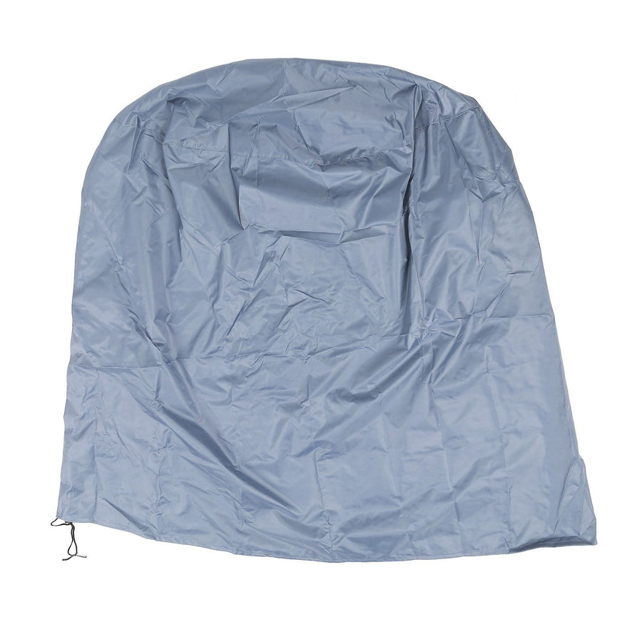 Fountain Cover 420D Oxford Cloth Water Resistant Dust Resistant Sun Proof with Drawstring Garden Fountain Protector for Winter Grey