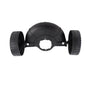 String Trimmer Support Wheel Height Adjustable Plastic Grass Trimmer Auxiliary Wheel for Replacement