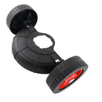 String Trimmer Support Wheel Height Adjustable Plastic Grass Trimmer Auxiliary Wheel for Replacement