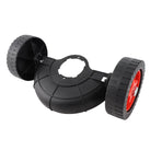 String Trimmer Support Wheel Height Adjustable Plastic Grass Trimmer Auxiliary Wheel for Replacement
