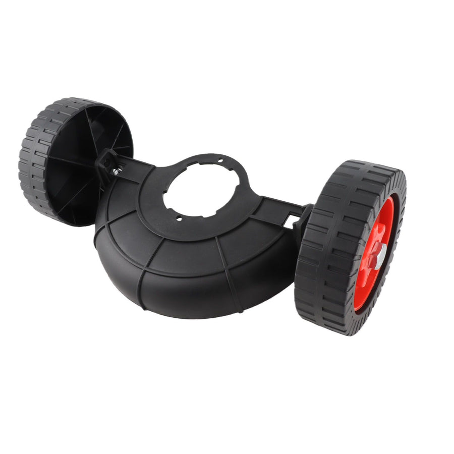 String Trimmer Support Wheel Height Adjustable Plastic Grass Trimmer Auxiliary Wheel for Replacement