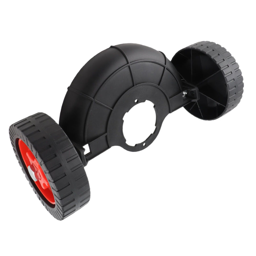 String Trimmer Support Wheel Height Adjustable Plastic Grass Trimmer Auxiliary Wheel for Replacement