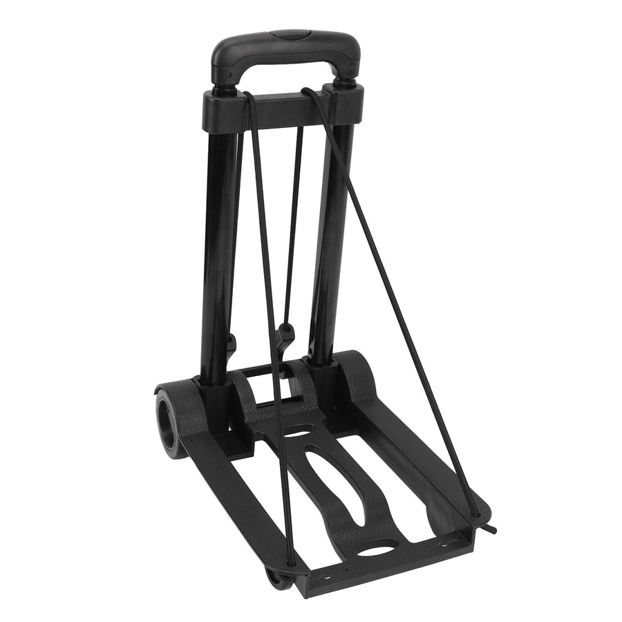 Folding Hand Truck Dolly Portable Lightweight Foldable Luggage Trolley Utility Cart with 2 Wheels