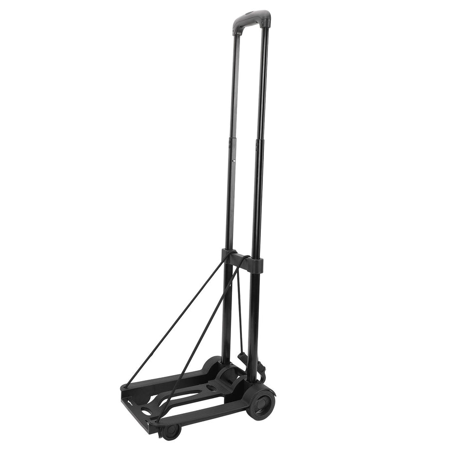 Folding Hand Truck Dolly Portable Lightweight Foldable Luggage Trolley Utility Cart with 2 Wheels