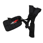 Lawn Trimmer Strap Sponge Nylon Ergonomic Water Resistant Breathable Adjustable Weed Wacker Double Shoulder Strap