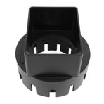 Rain Gutter Downspout Adapter 3x4 Inch PVC Square Rain Gutter to Drain Pipe Adapter for Outdoor Black