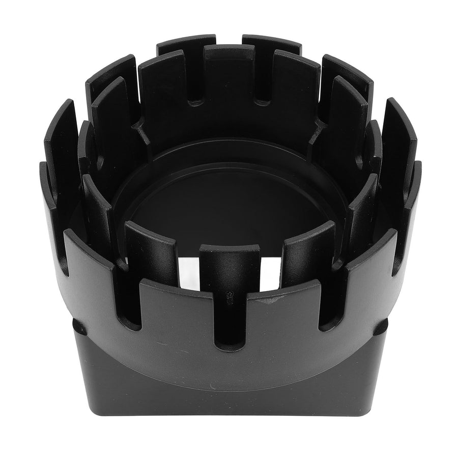 Rain Gutter Downspout Adapter 3x4 Inch PVC Square Rain Gutter to Drain Pipe Adapter for Outdoor Black