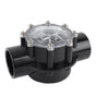 Check Valve 2in 2 Way Straight 180 Degree 7305 for Aquarium Pool Spa Replacement